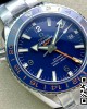 Omega Planet Ocean 600M Co-Axial GMT 43.5mm VS Factory 1:1 Best Edition Blue Dial