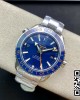 Omega Planet Ocean 600M Co-Axial GMT 43.5mm VS Factory 1:1 Best Edition Blue Dial