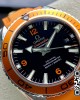 Omega Planet Ocean Professional Orange Bezel 42mm VS Factory1:1 Best Edition on Orange Rubber Strap A8500 Super Clone