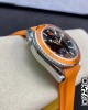 Omega Planet Ocean Professional Orange Bezel 42mm VS Factory1:1 Best Edition on Orange Rubber Strap A8500 Super Clone