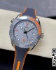 Omega Planet Ocean 43.5mm Ti VS Factory 1:1 Best Edition Black/Orange Bezel Gray Dial