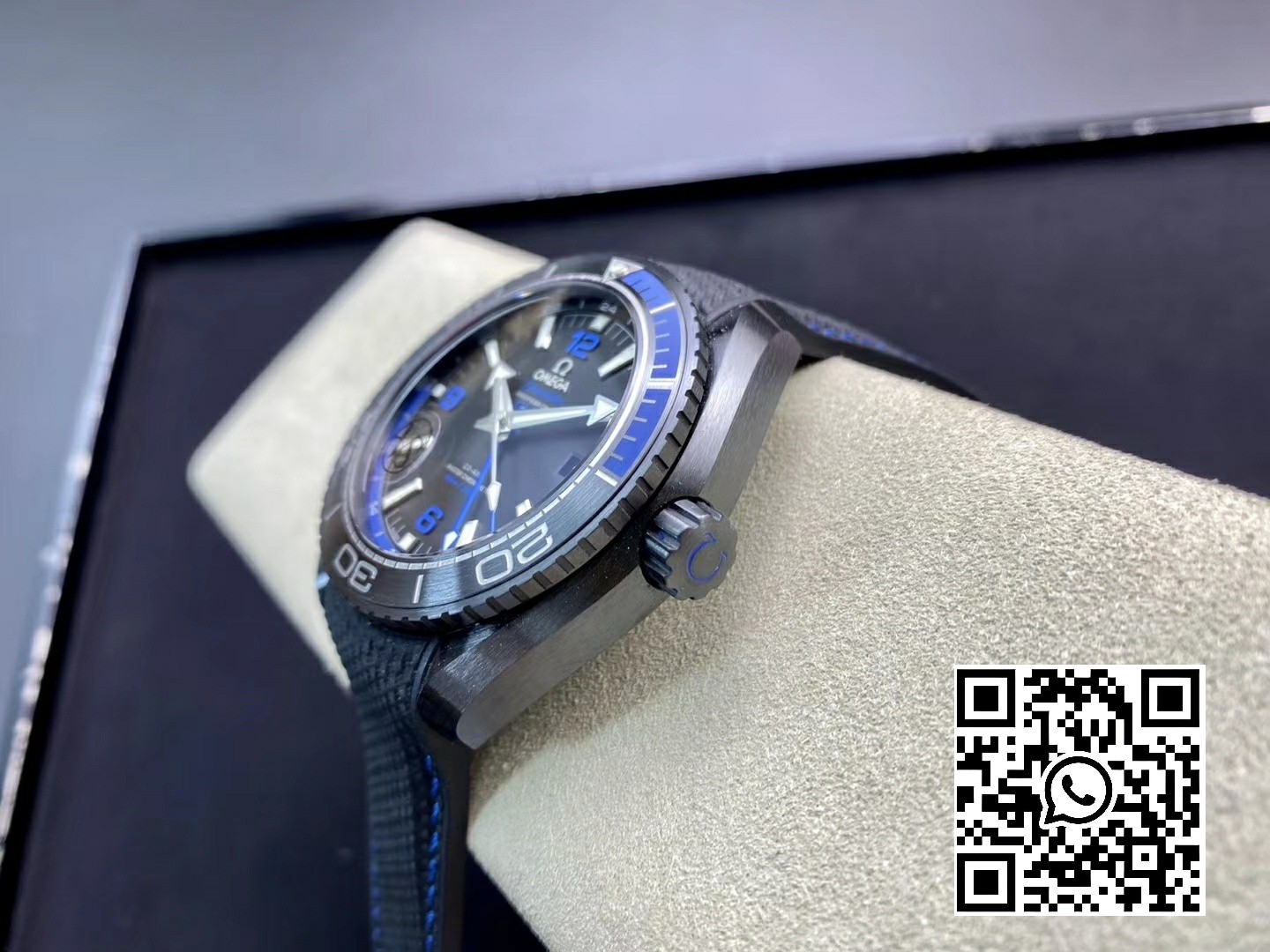 Omega Planet Ocean 45.5mm Deep Black blue Real Ceramic VS Factory 1:1 Best Edition A8906 Super Clone