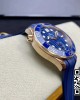 Omega 2018 Seamaster Diver 300M RG Blue Ceramic VS Factory 1:1 Best Edition Blue Dial