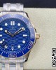 Omega 2018 Seamaster Diver 300M SS/RG VS Factory 1:1 Best Edition RG Bezel Blue Dial