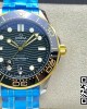 Omega 2018 Seamaster Diver 300M SS/YG VS Factory 1:1 Best Edition YG Bezel Black Dial