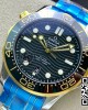 Omega 2018 Seamaster Diver 300M SS/YG VS Factory 1:1 Best Edition YG Bezel Black Dial