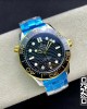 Omega 2018 Seamaster Diver 300M SS/YG VS Factory 1:1 Best Edition YG Bezel Black Dial