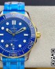 Omega 2018 Seamaster Diver 300M SS/YG VS Factory 1:1 Best Edition YG Bezel Blue Dial