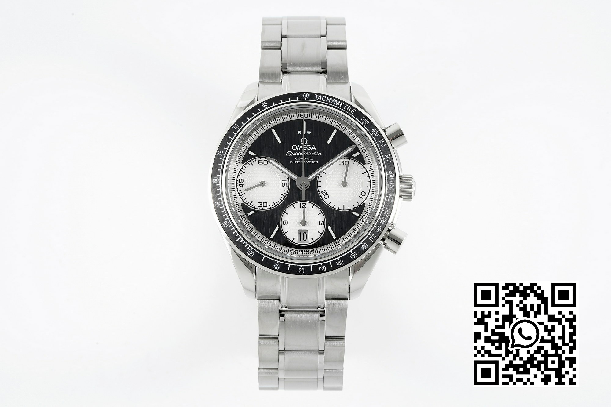 Omega Speedmaster Racing Master SS HK Factory 1:1 Best Edition Black/White Dial