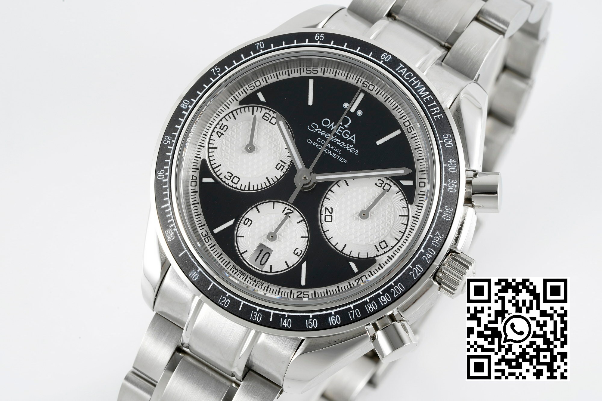 Omega Speedmaster Racing Master SS HK Factory 1:1 Best Edition Black/White Dial