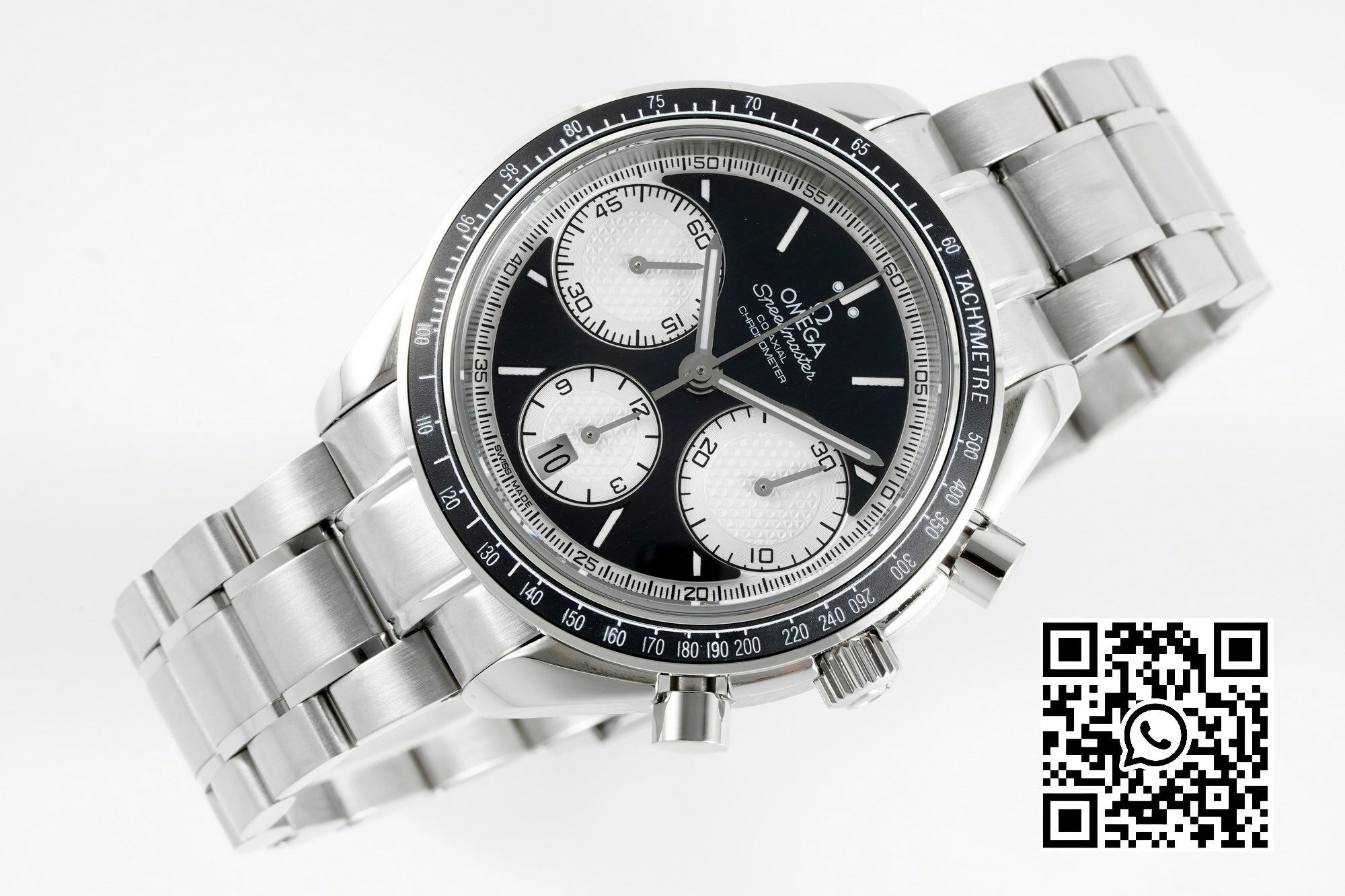 Omega Speedmaster Racing Master SS HK Factory 1:1 Best Edition Black/White Dial