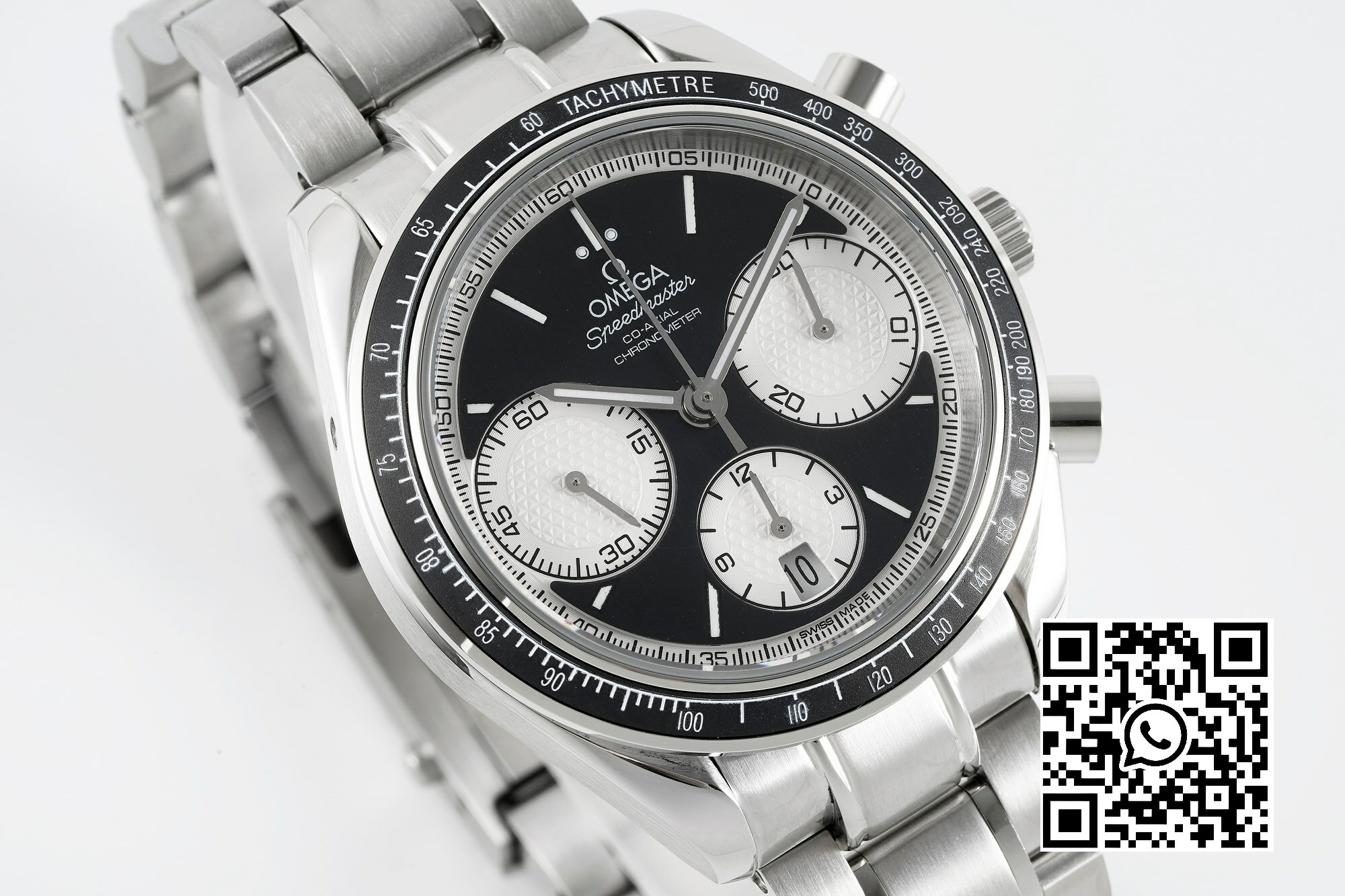 Omega Speedmaster Racing Master SS HK Factory 1:1 Best Edition Black/White Dial