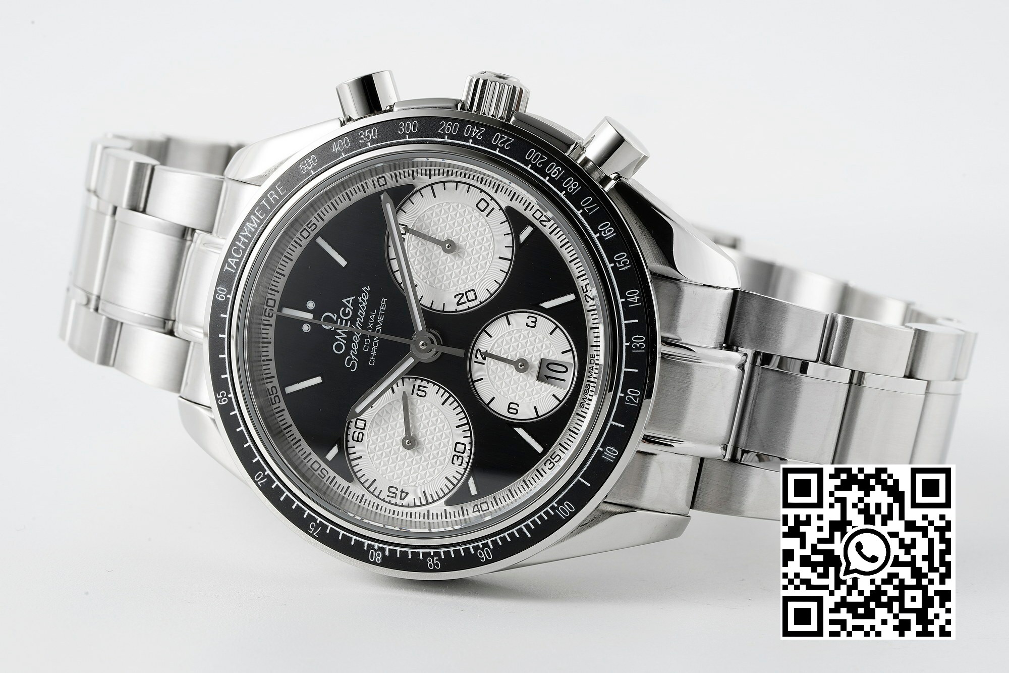 Omega Speedmaster Racing Master SS HK Factory 1:1 Best Edition Black/White Dial