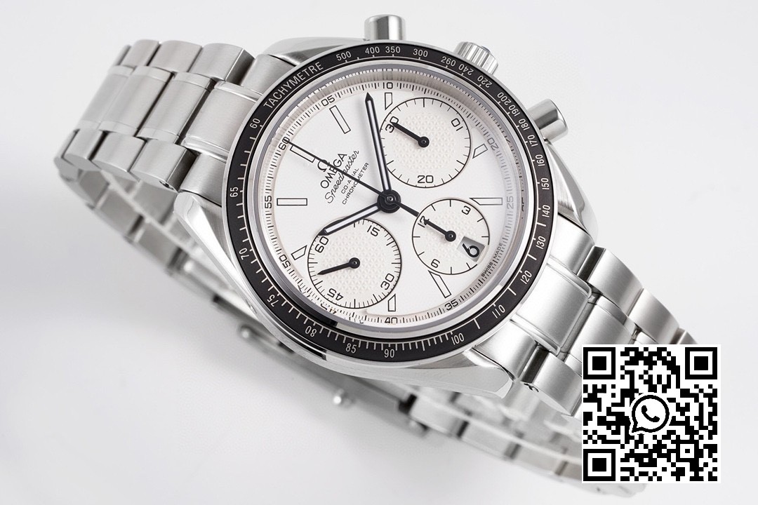 Omega Speedmaster Racing Master SS HK Factory 1:1 Best Edition White Dial