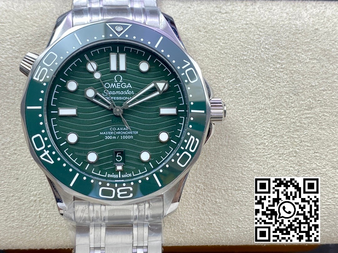 Omega Seamaster Diver 300M VS Factory 1:1 Best Edition Green Ceramic Green Dial