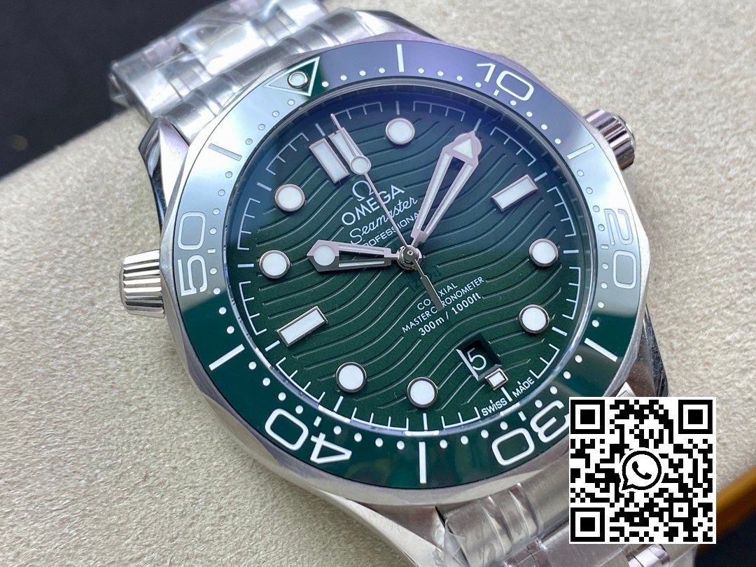 Omega Seamaster Diver 300M VS Factory 1:1 Best Edition Green Ceramic Green Dial