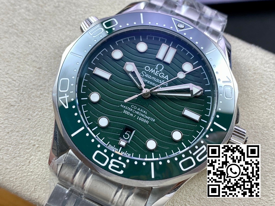 Omega Seamaster Diver 300M VS Factory 1:1 Best Edition Green Ceramic Green Dial