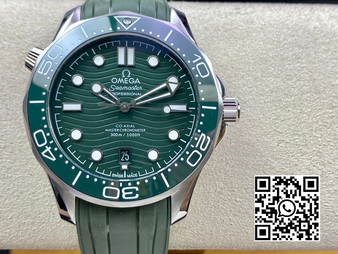 Omega Seamaster Diver 300M VS Factory 1:1 Best Edition Green Ceramic Green Dial