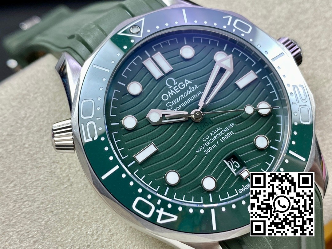 Omega Seamaster Diver 300M VS Factory 1:1 Best Edition Green Ceramic Green Dial