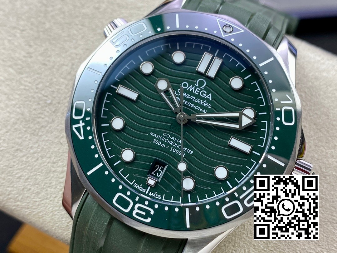 Omega Seamaster Diver 300M VS Factory 1:1 Best Edition Green Ceramic Green Dial