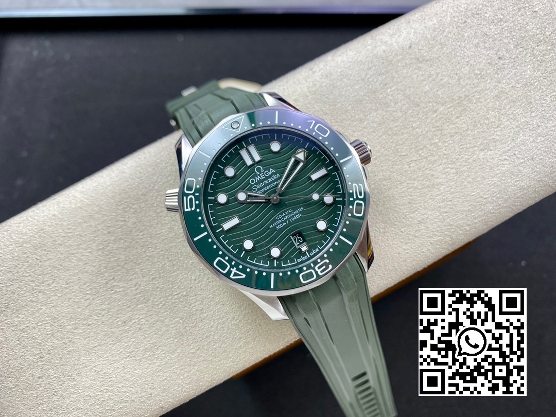 Omega Seamaster Diver 300M VS Factory 1:1 Best Edition Green Ceramic Green Dial