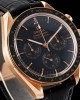 Omega Speedmaster Moonwatch in Moonshine Gold YG RM Factory 1:1 Best Edition Black Dial