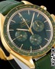 Omega Speedmaster Moonwatch in Moonshine Gold YG RM Factory 1:1 Best Edition Green Dial