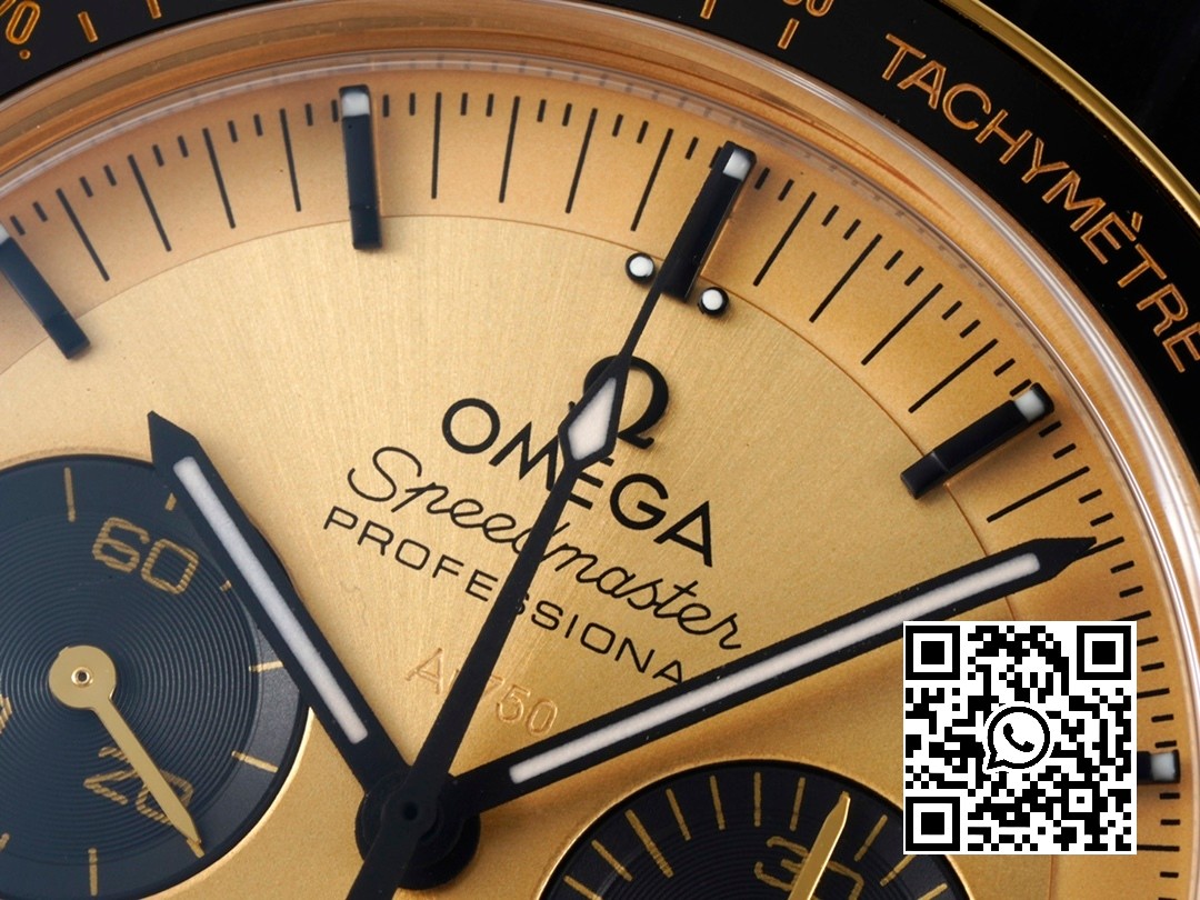 Omega Speedmaster Moonwatch in Moonshine Gold YG RM Factory 1:1 Best Edition YG Dial