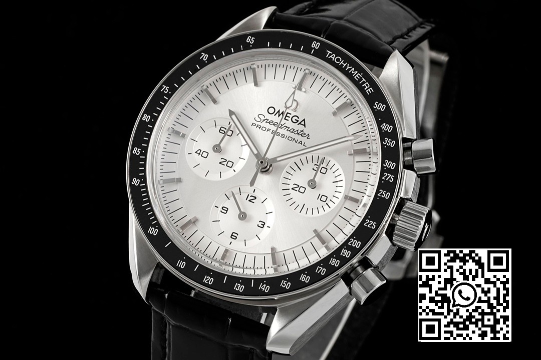 Omega Speedmaster Moonwatch in Moonshine SS RM Factory 1:1 Best Edition White Dial