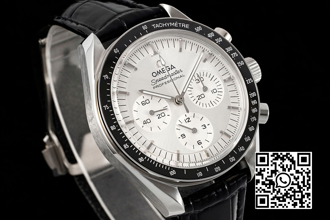 Omega Speedmaster Moonwatch in Moonshine SS RM Factory 1:1 Best Edition White Dial