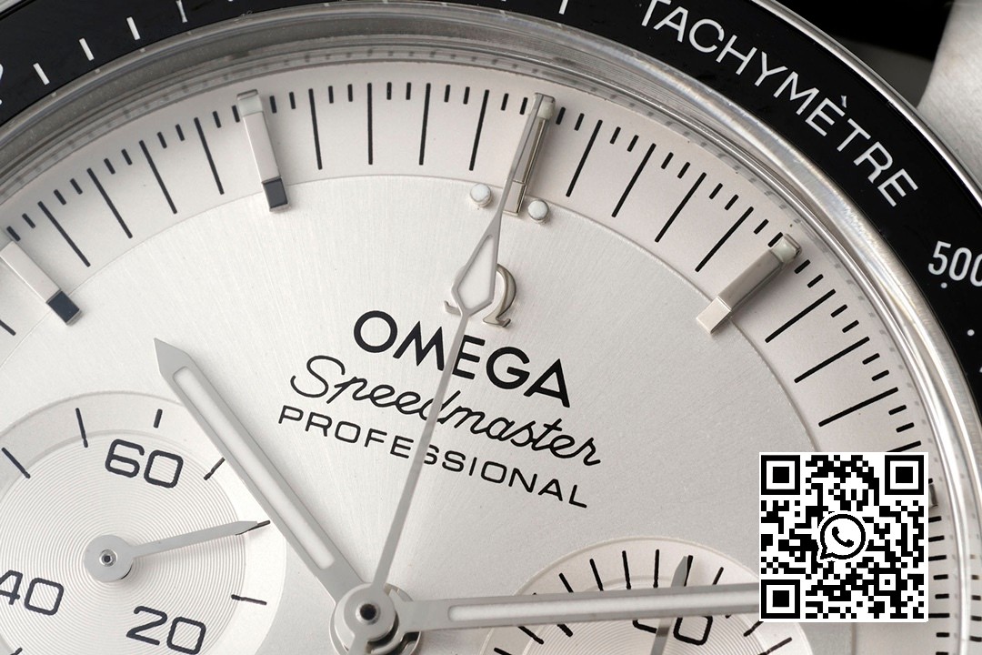 Omega Speedmaster Moonwatch in Moonshine SS RM Factory 1:1 Best Edition White Dial