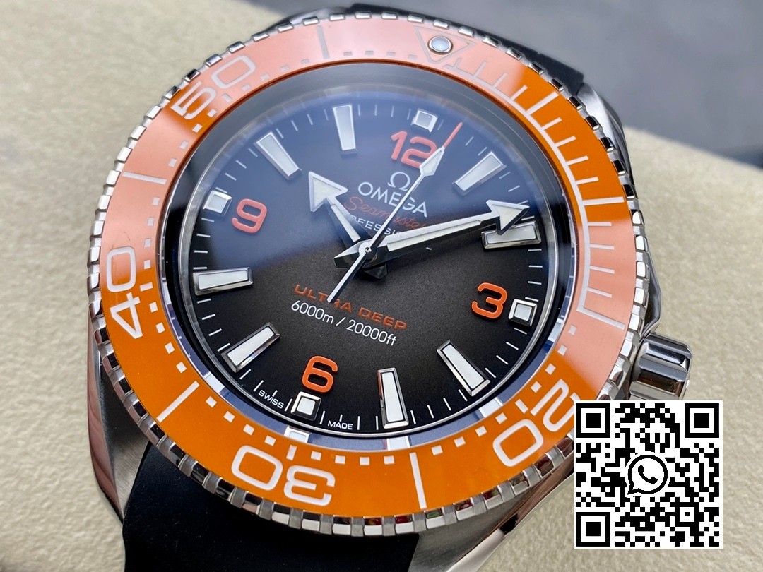 Omega Seamaster 6000M Ultra Deep SS VS Factory 1:1 Best Edition Brown Dial