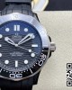 Omega Seamaster Diver 300M Real Ceramic Case VS Factory 1:1 Best Edition on Black Rubber Strap A8806 V2