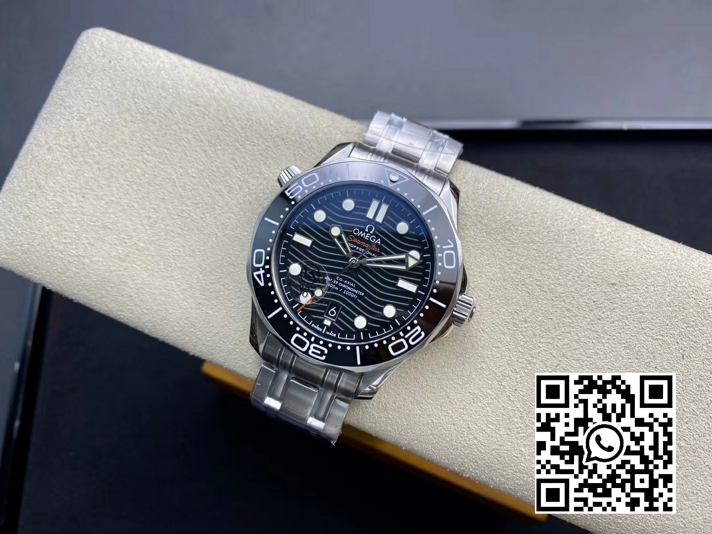 Omega Seamaster Diver 300M VS Factory 1:1 Best Edition Black Ceramic Black Dial