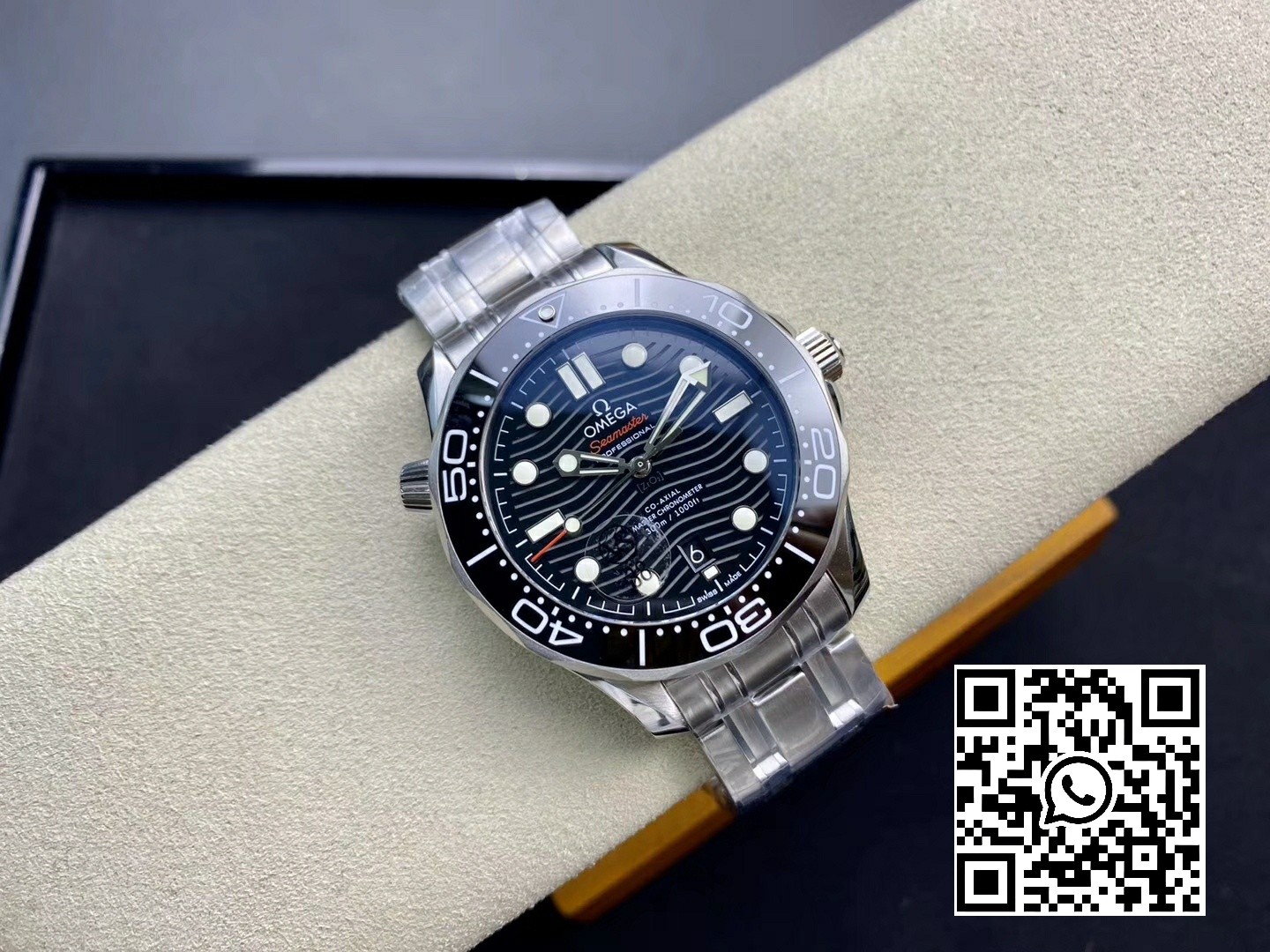 Omega Seamaster Diver 300M VS Factory 1:1 Best Edition Black Ceramic Black Dial