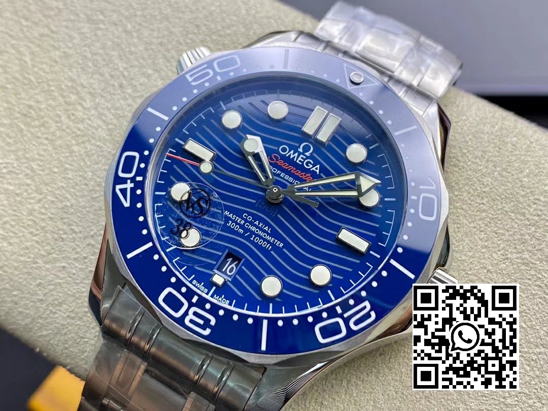 Omega Seamaster Diver 300M VS Factory 1:1 Best Edition Blue Ceramic Blue Dial