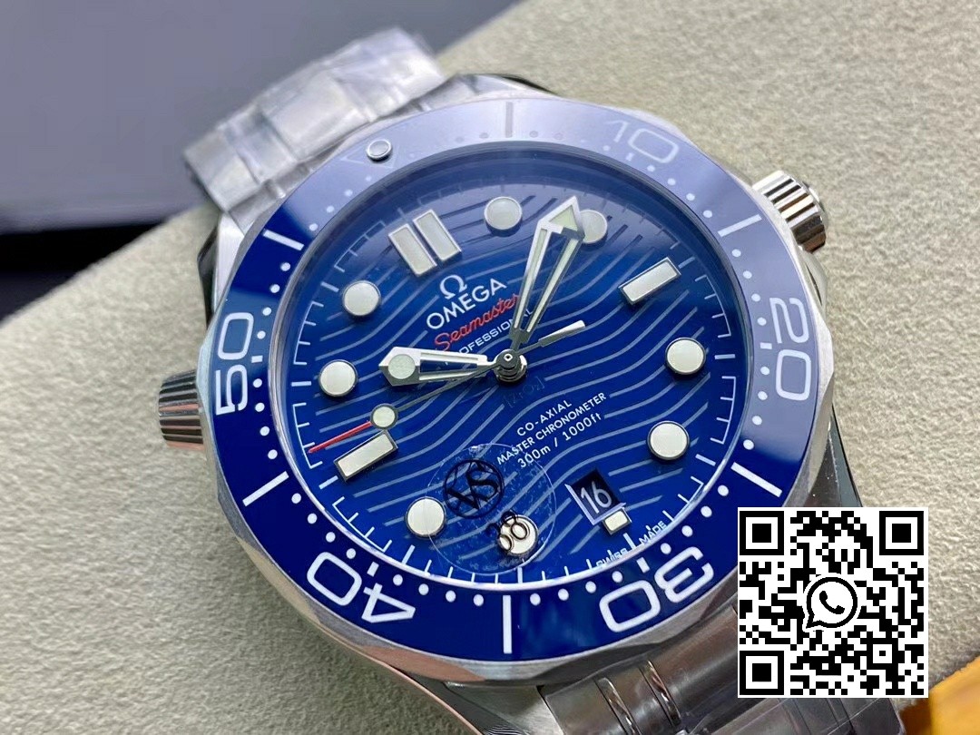 Omega Seamaster Diver 300M VS Factory 1:1 Best Edition Blue Ceramic Blue Dial