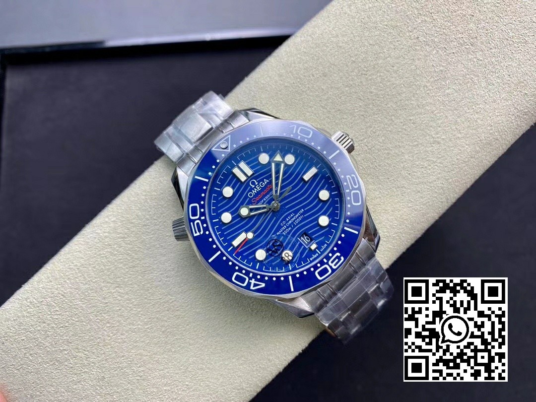 Omega Seamaster Diver 300M VS Factory 1:1 Best Edition Blue Ceramic Blue Dial