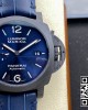 Panerai PAM01664 PAM1664 Carbotech VS Factory 1:1 Best Edition on Blue Leather Strap P.9010 Clone