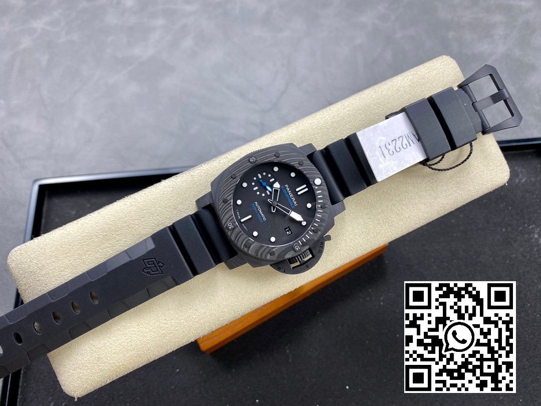 Panerai PAM02331 PAM2231 Carbotech 42mm VS Factory Best Edition Black Dial