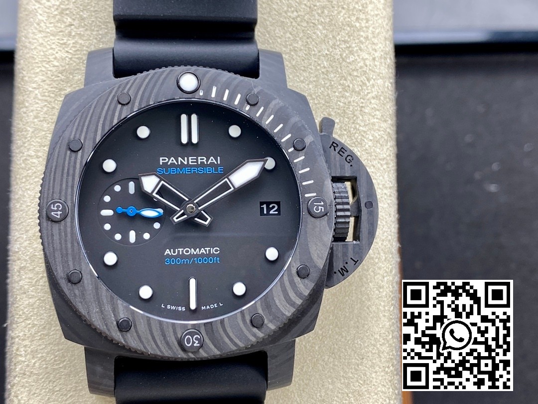 Panerai PAM02331 PAM2231 Carbotech 42mm VS Factory Best Edition Black Dial