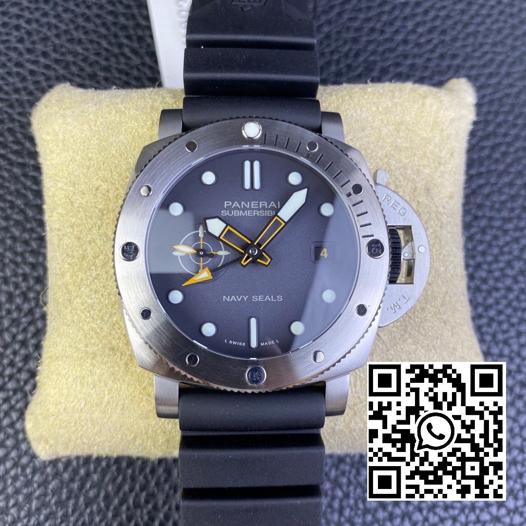 Panerai PAM01323 PAM1323 Y 44mm Submersible VS Factory 1:1 Best Edition Gray Dial