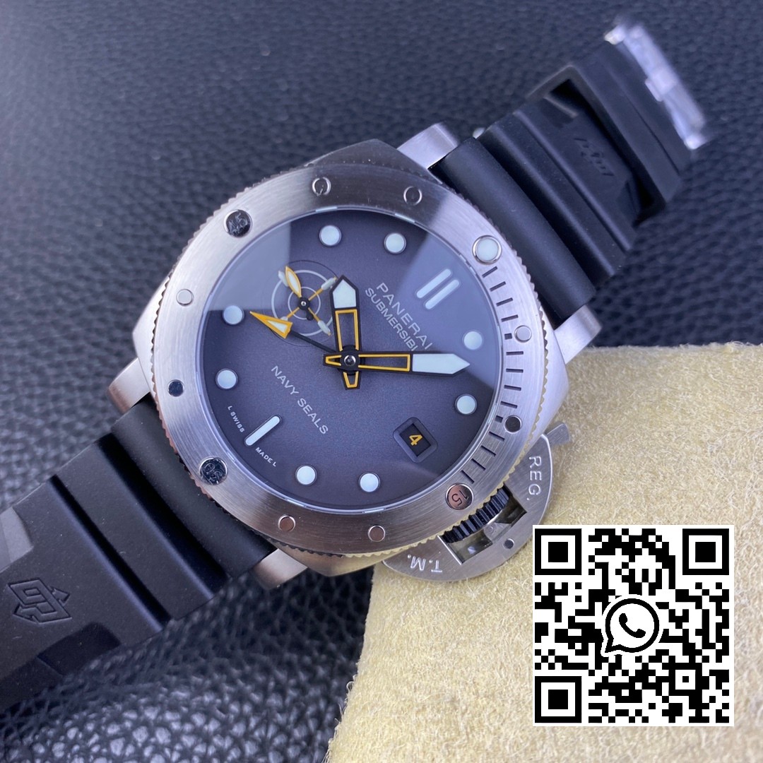 Panerai PAM01323 PAM1323 Y 44mm Submersible VS Factory 1:1 Best Edition Gray Dial