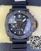 Panerai PAM01324 PAM1324 Y 44mm Submersible VS Factory 1:1 Best Edition Carbon Dial