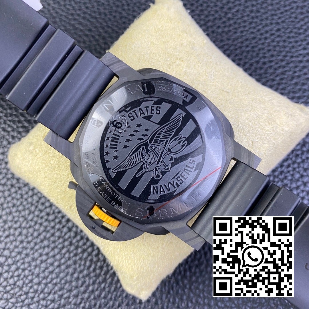 Panerai PAM01324 PAM1324 Y 44mm Submersible VS Factory 1:1 Best Edition Carbon Dial