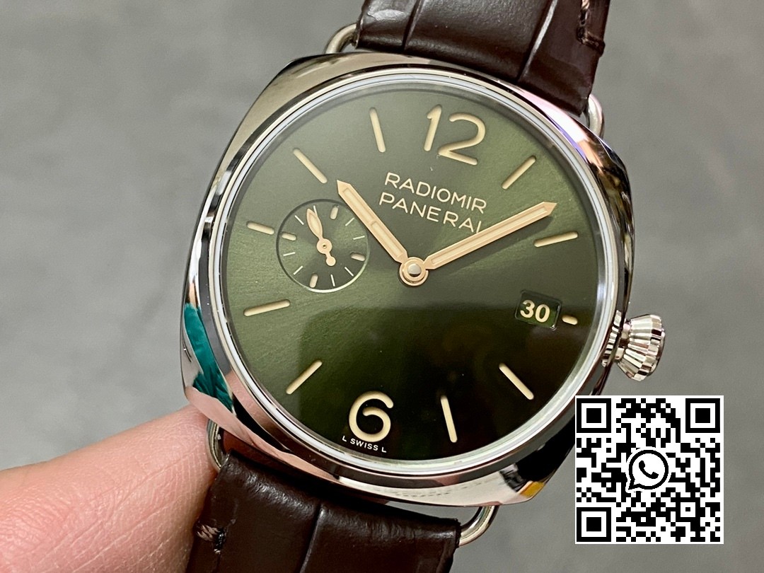 Panerai PAM01386 PAM1386 Radiomir 40mm VS Factory 1:1 Best Edition Green Dial