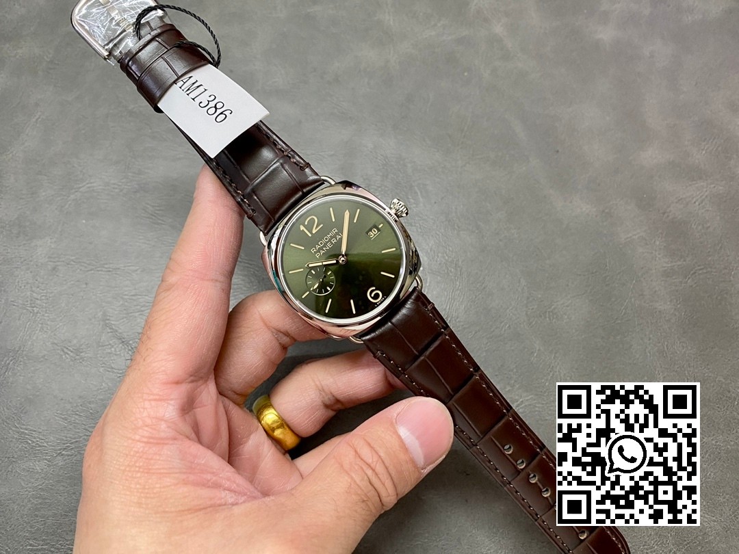 Panerai PAM01386 PAM1386 Radiomir 40mm VS Factory 1:1 Best Edition Green Dial