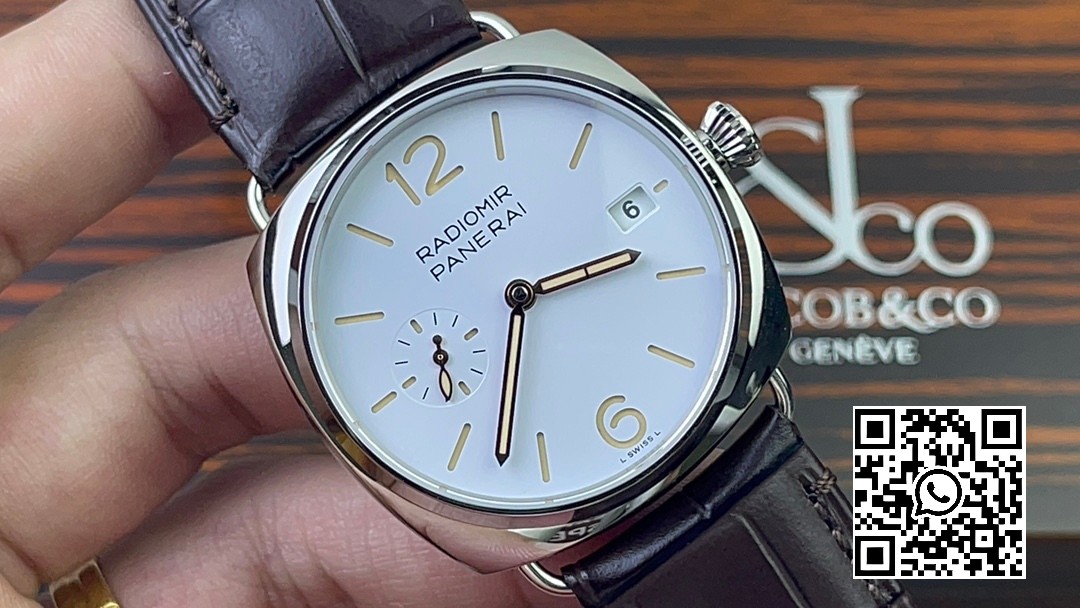 Panerai PAM01392 PAM1292 Radiomir 40mm VS Factory 1:1 Best Edition White Dial