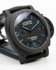 Panerai PAM01661 PAM1661 PAM1661 Carbotech VS Factory 1:1 Best Edition on Black Kevlar Composite Strap P.9010