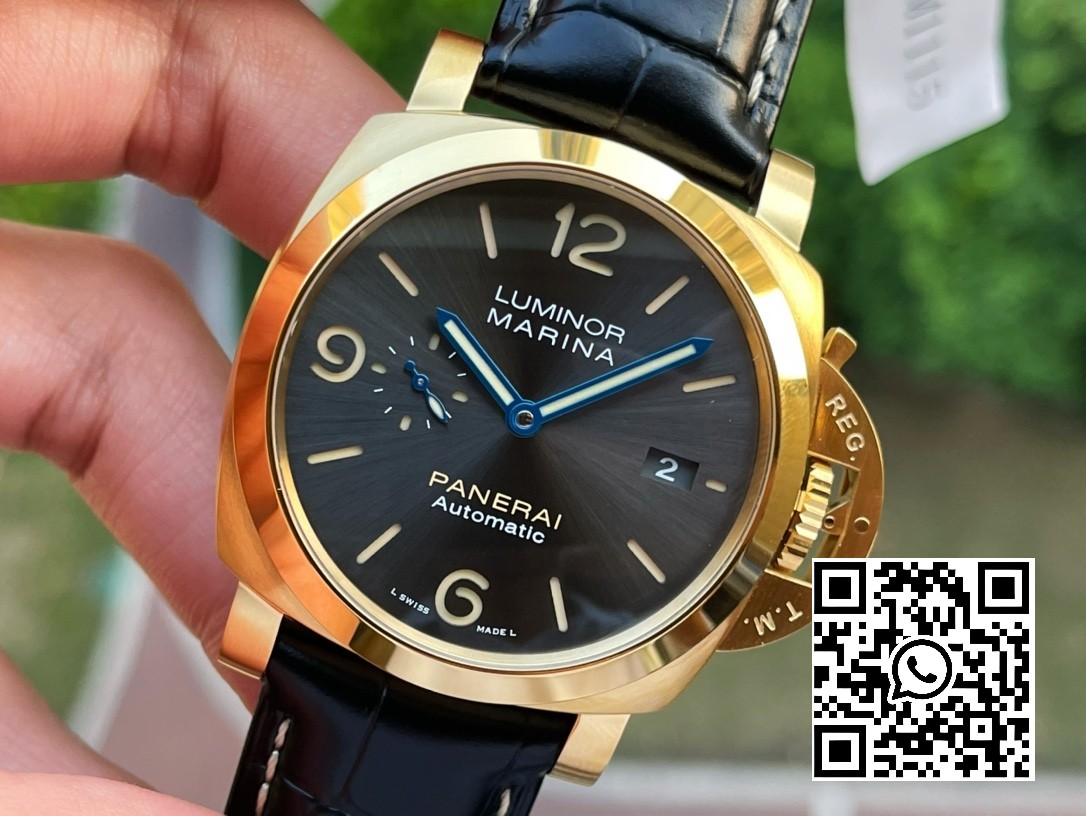 Panerai PAM01115 PAM1115 W VS Factory 1:1 Best Edition Gray Dial